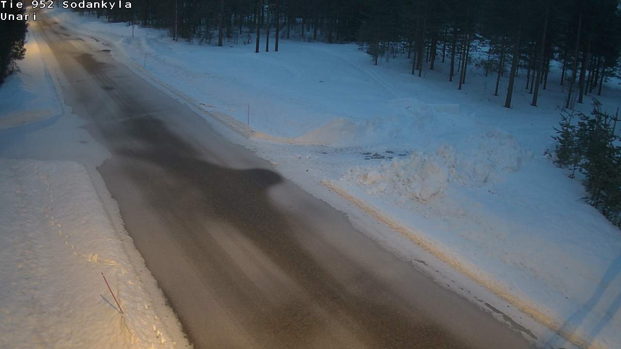 Kelikamerat Kuva Tie 952 SodankyläI Unari, Sodankylä, Lappi