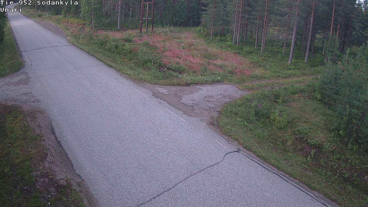 Kelikamerat Kuva Tie 952 SodankyläI Unari, Sodankylä, Lappi