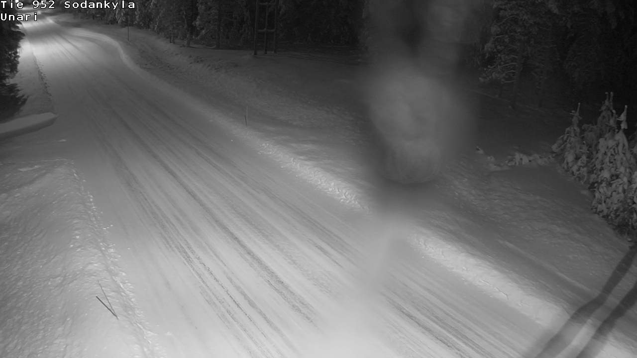 Weather Camera Image Väg 952 Sodankylä, Unari, Sodankylä, Lappi