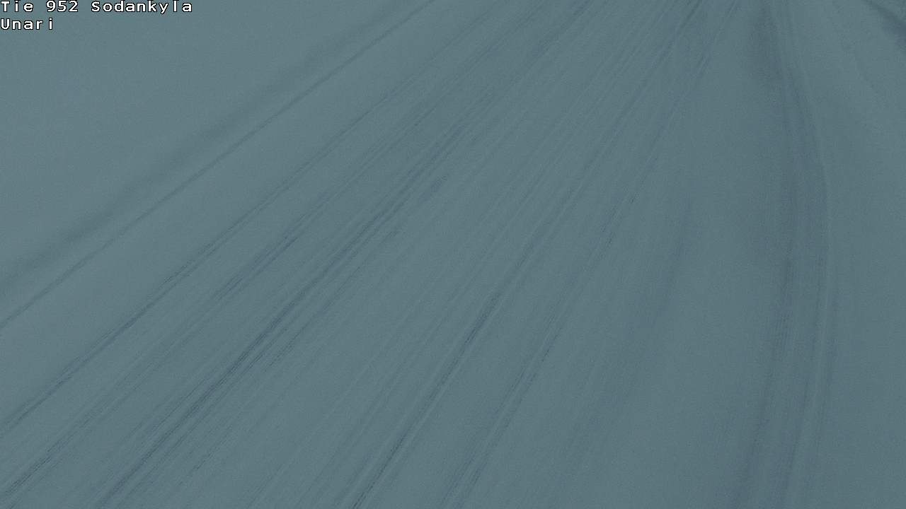 Weather Camera Image Väg 952 Sodankylä, Unari, Sodankylä, Lappi