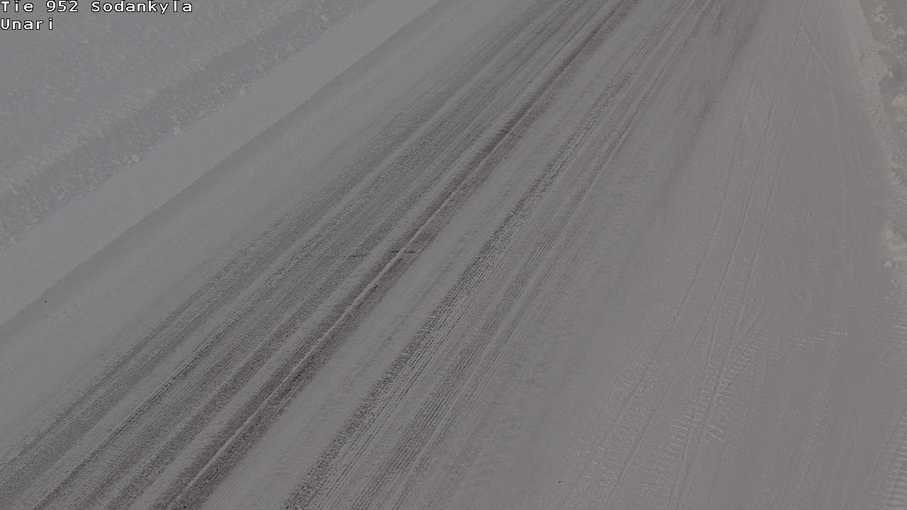 Weather Camera Image Road 952 Sodankylä, Unari, Sodankylä, Lappi