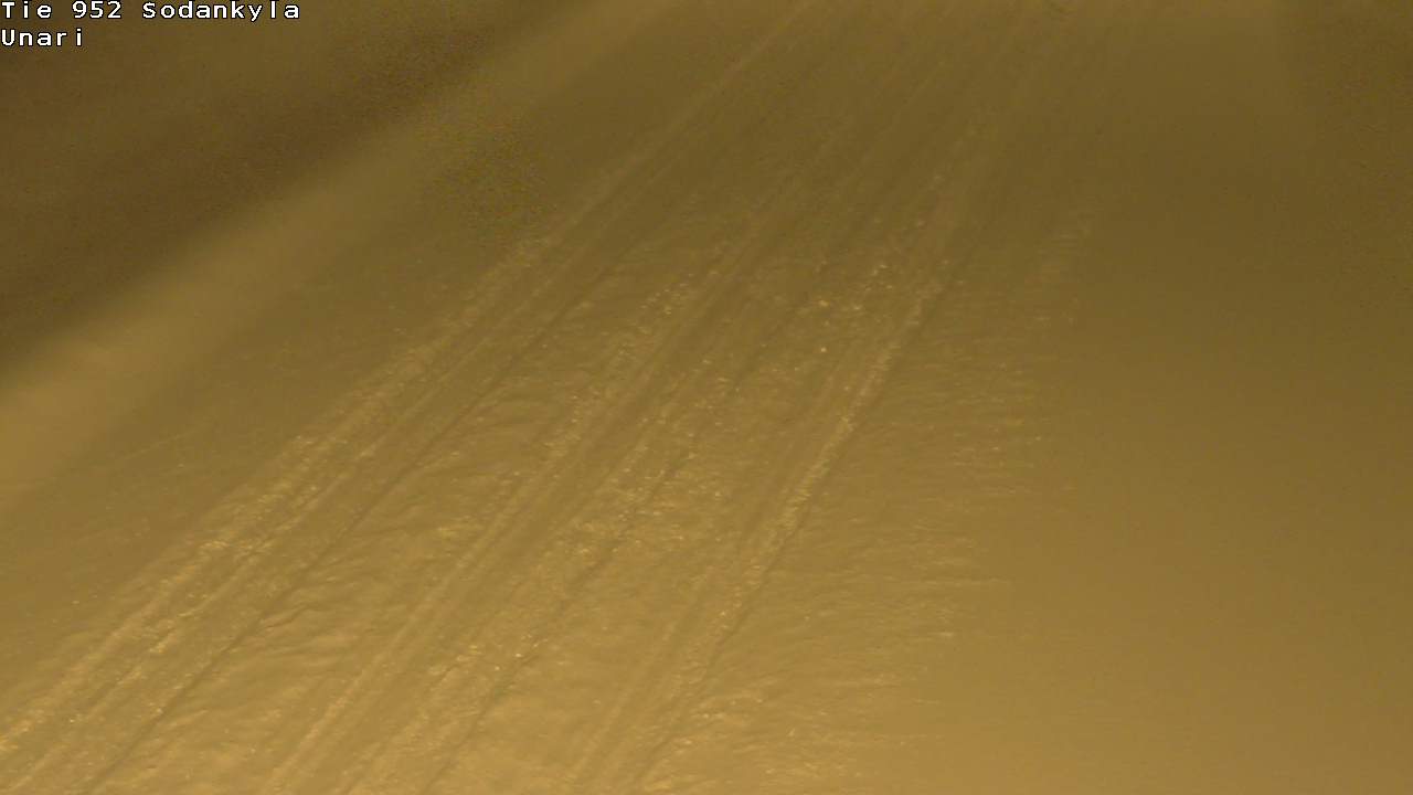 Weather Camera Image Väg 952 Sodankylä, Unari, Sodankylä, Lappi