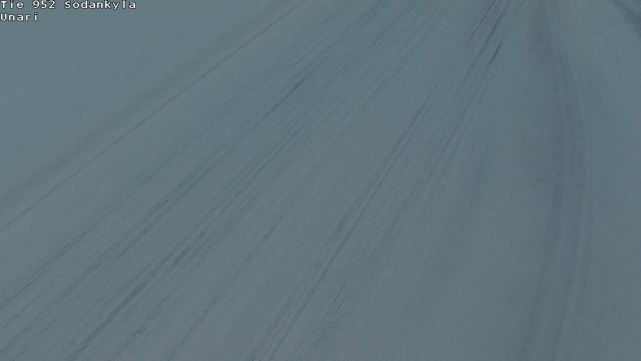 Weather Camera Image Väg 952 Sodankylä, Unari, Sodankylä, Lappi