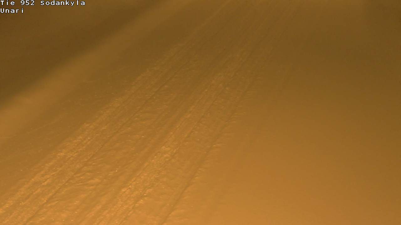Weather Camera Image Väg 952 Sodankylä, Unari, Sodankylä, Lappi