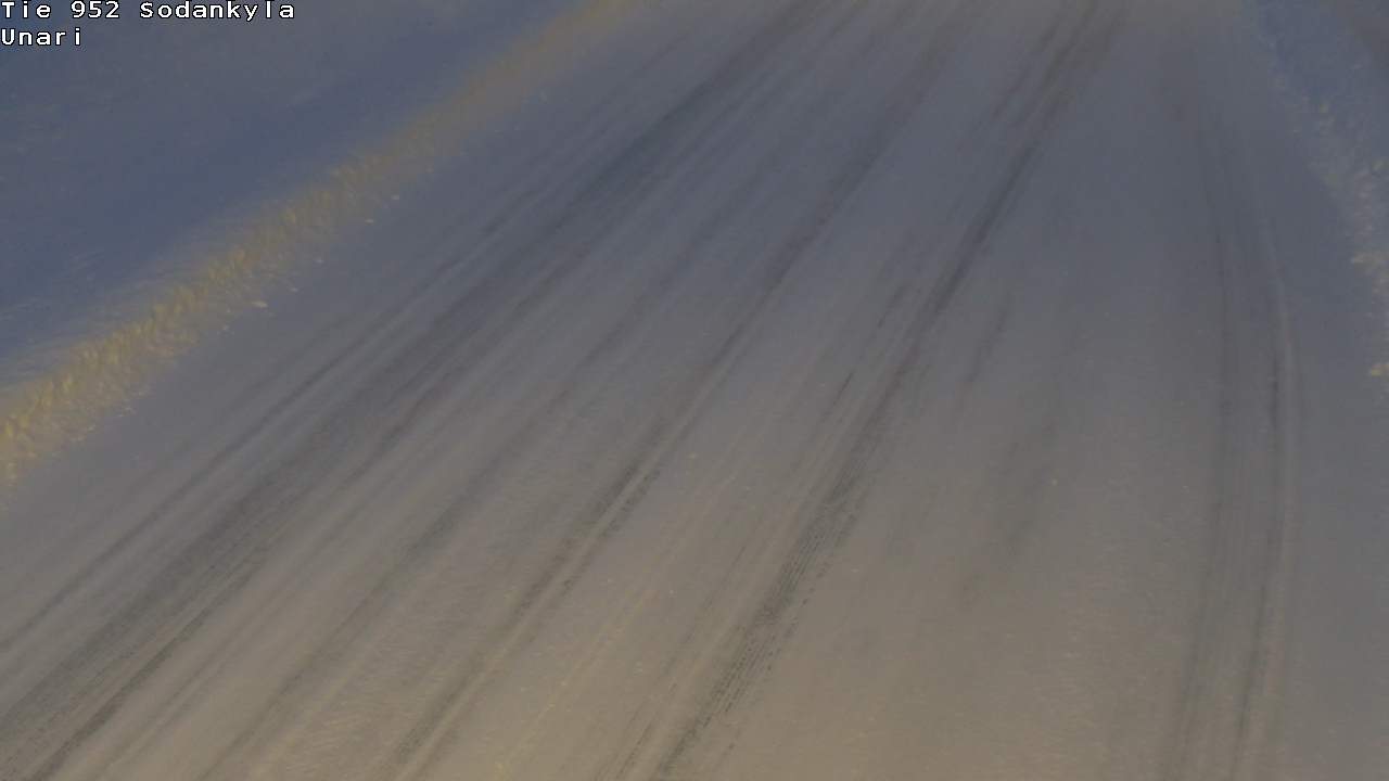 Weather Camera Image Väg 952 Sodankylä, Unari, Sodankylä, Lappi