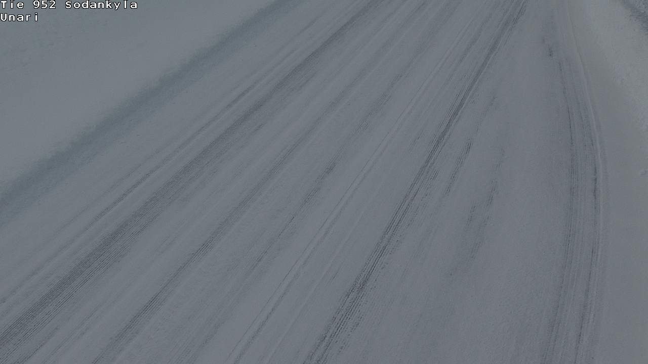 Weather Camera Image Road 952 Sodankylä, Unari, Sodankylä, Lappi