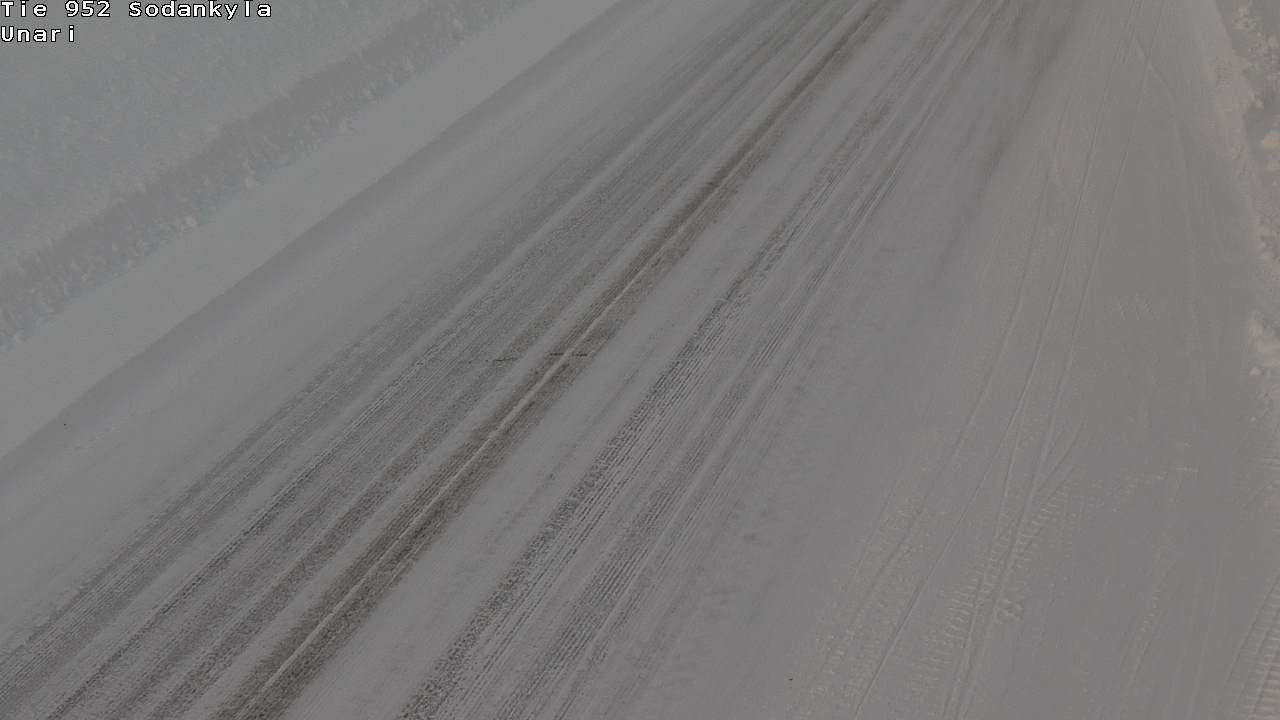 Weather Camera Image Road 952 Sodankylä, Unari, Sodankylä, Lappi