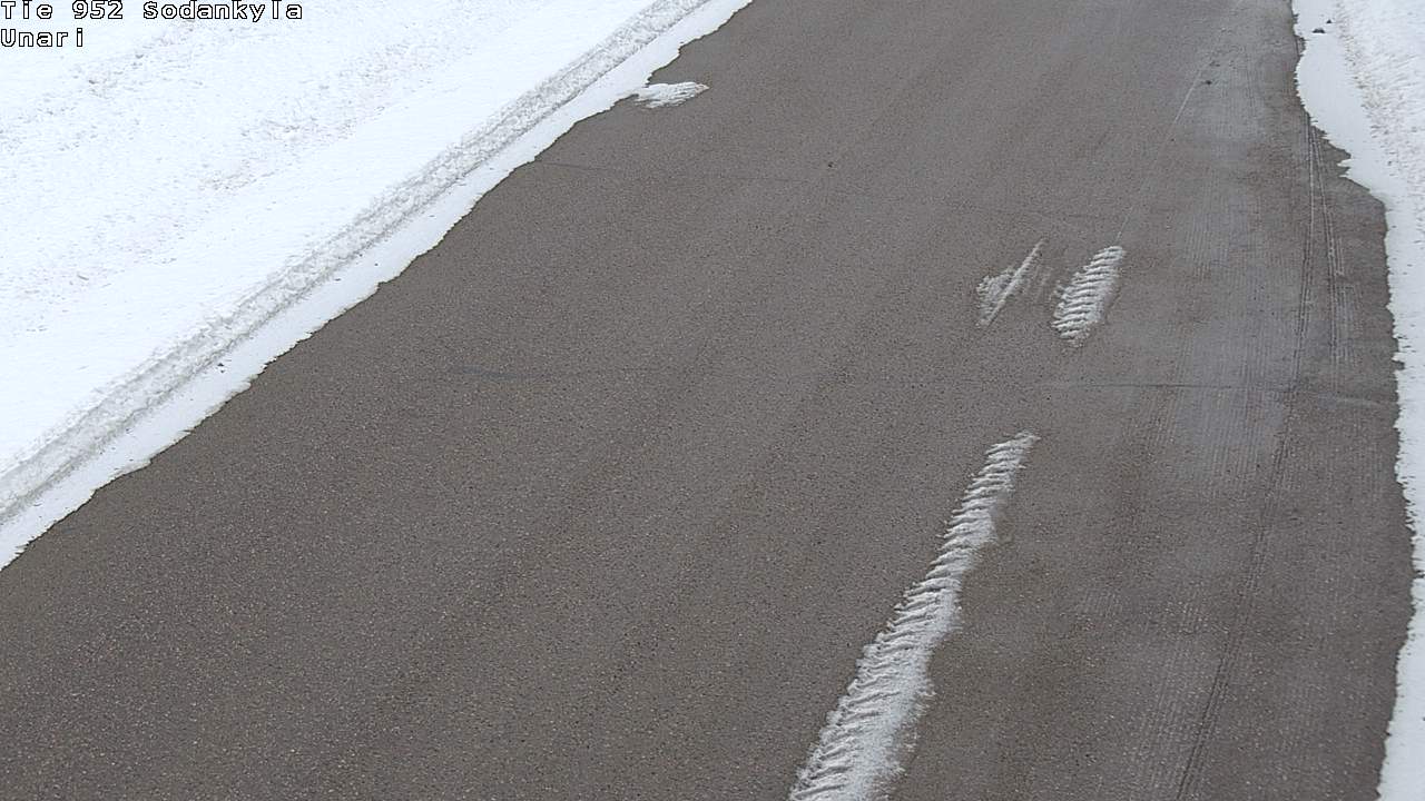 Weather Camera Image Road 952 Sodankylä, Unari, Sodankylä, Lappi