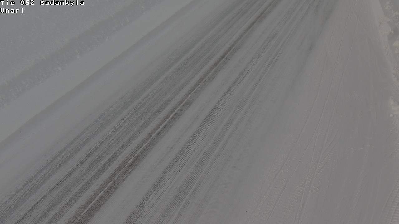 Weather Camera Image Road 952 Sodankylä, Unari, Sodankylä, Lappi