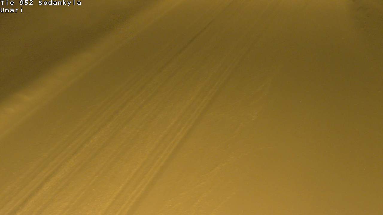 Weather Camera Image Väg 952 Sodankylä, Unari, Sodankylä, Lappi