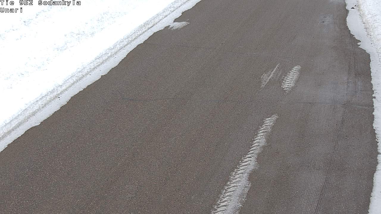 Weather Camera Image Road 952 Sodankylä, Unari, Sodankylä, Lappi