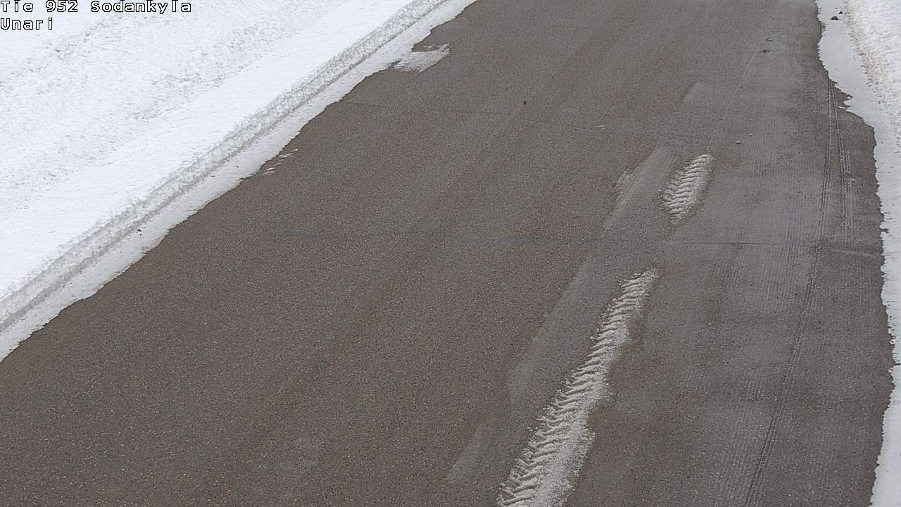 Weather Camera Image Road 952 Sodankylä, Unari, Sodankylä, Lappi