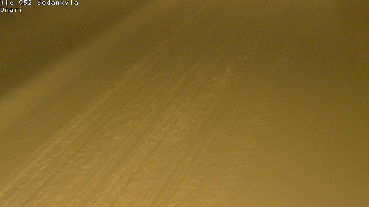 Weather Camera Image Väg 952 Sodankylä, Unari, Sodankylä, Lappi