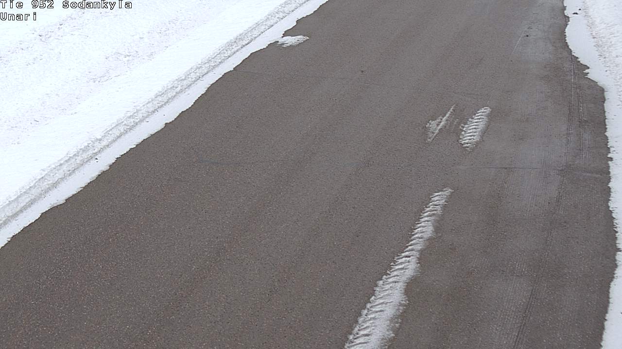 Weather Camera Image Road 952 Sodankylä, Unari, Sodankylä, Lappi