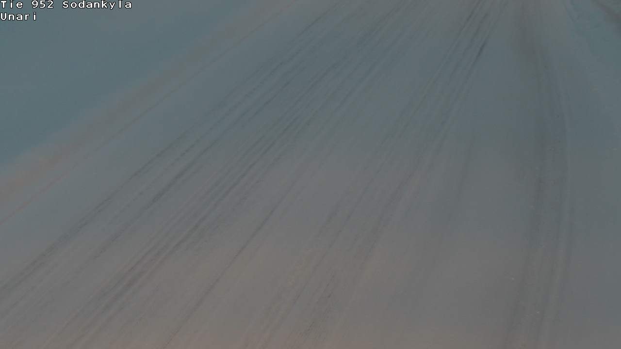 Weather Camera Image Väg 952 Sodankylä, Unari, Sodankylä, Lappi