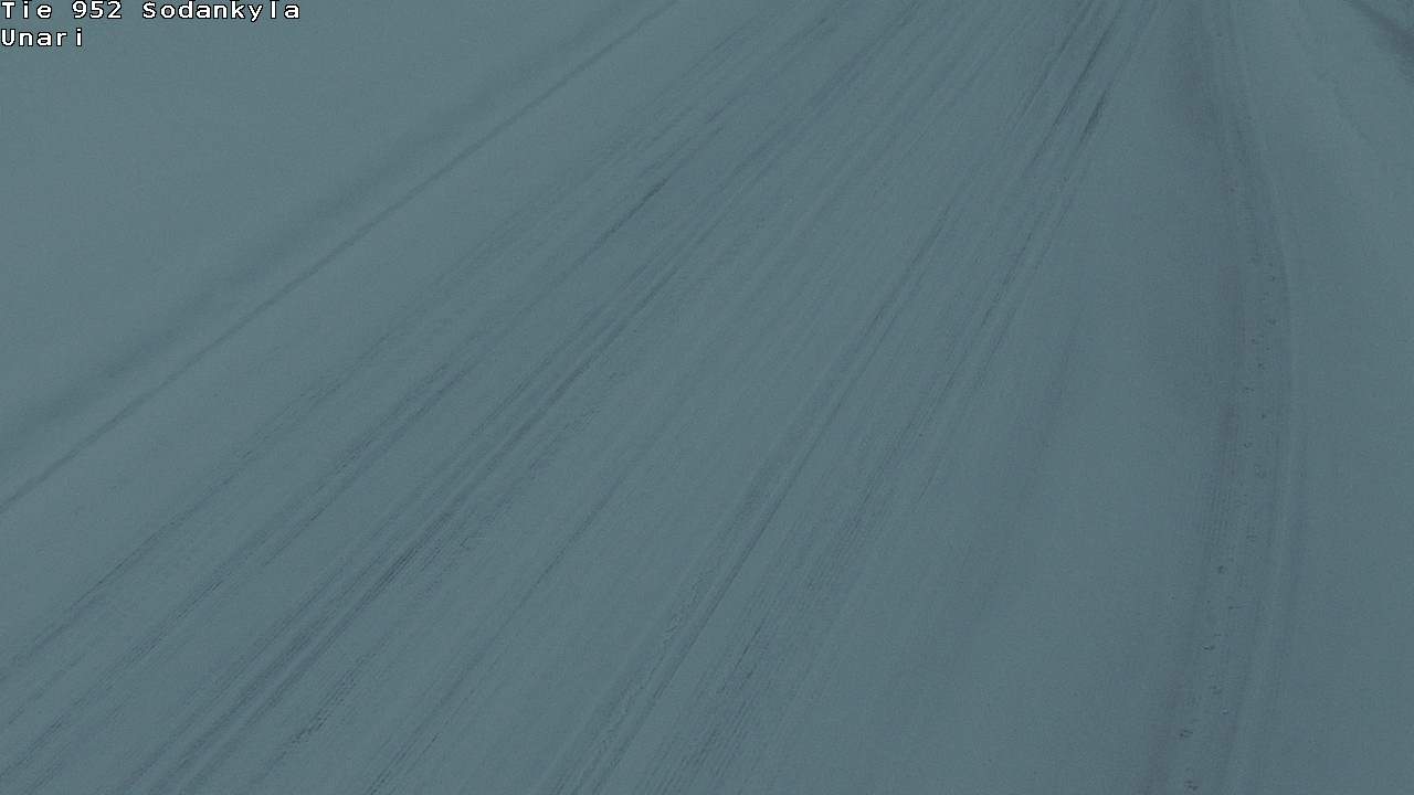 Weather Camera Image Väg 952 Sodankylä, Unari, Sodankylä, Lappi