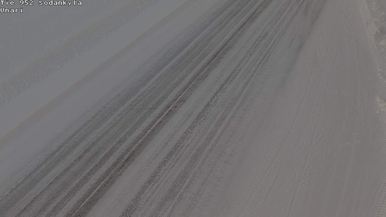 Weather Camera Image Road 952 Sodankylä, Unari, Sodankylä, Lappi