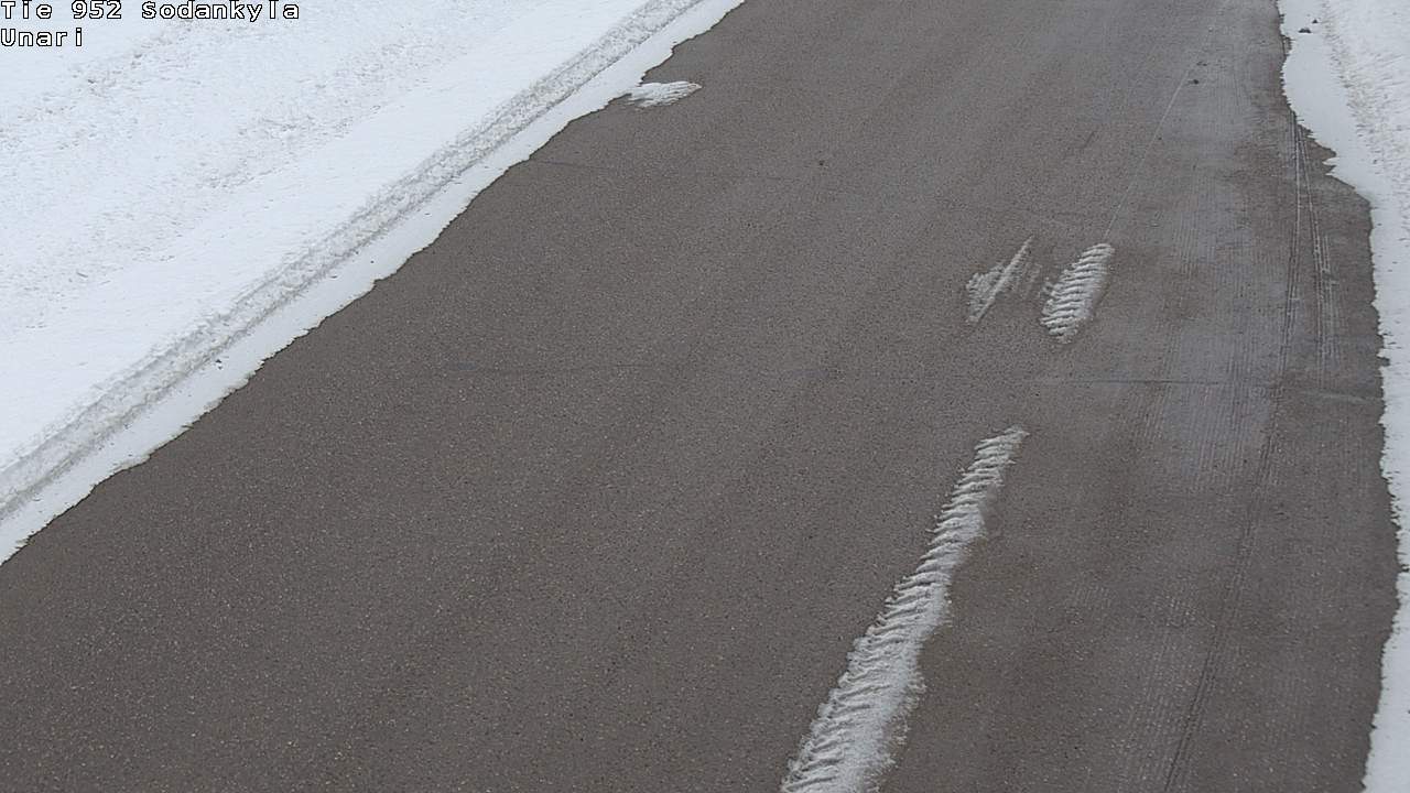 Weather Camera Image Road 952 Sodankylä, Unari, Sodankylä, Lappi