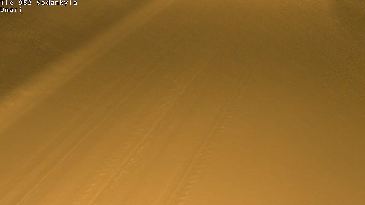 Weather Camera Image Väg 952 Sodankylä, Unari, Sodankylä, Lappi