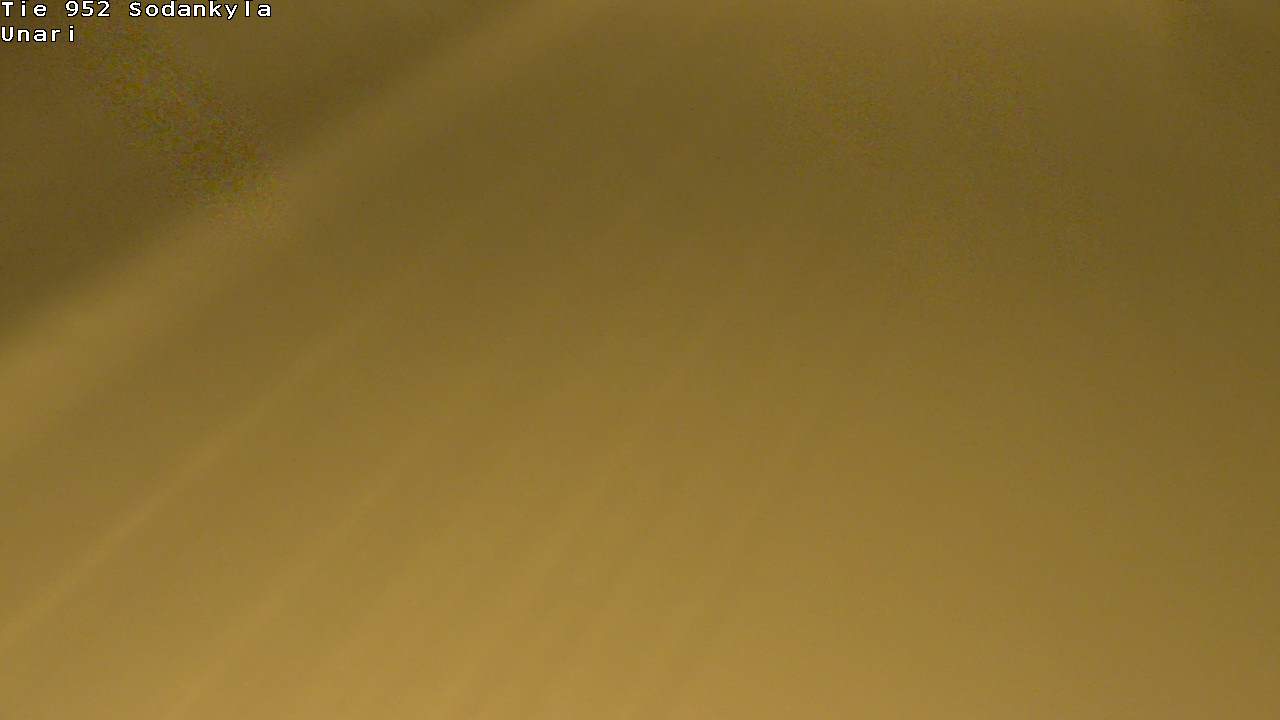Weather Camera Image Väg 952 Sodankylä, Unari, Sodankylä, Lappi