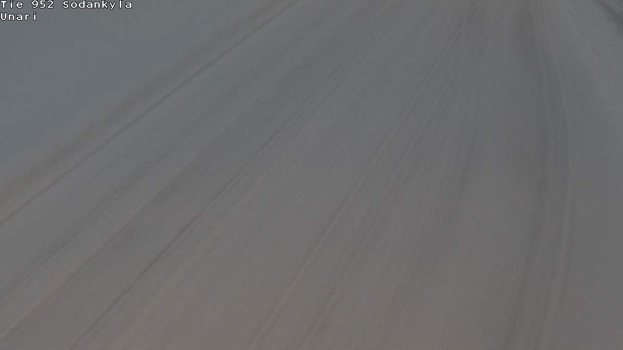 Weather Camera Image Väg 952 Sodankylä, Unari, Sodankylä, Lappi
