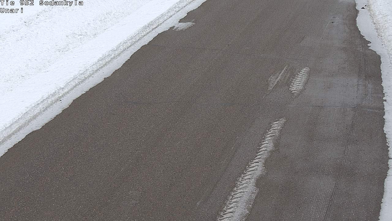 Weather Camera Image Road 952 Sodankylä, Unari, Sodankylä, Lappi
