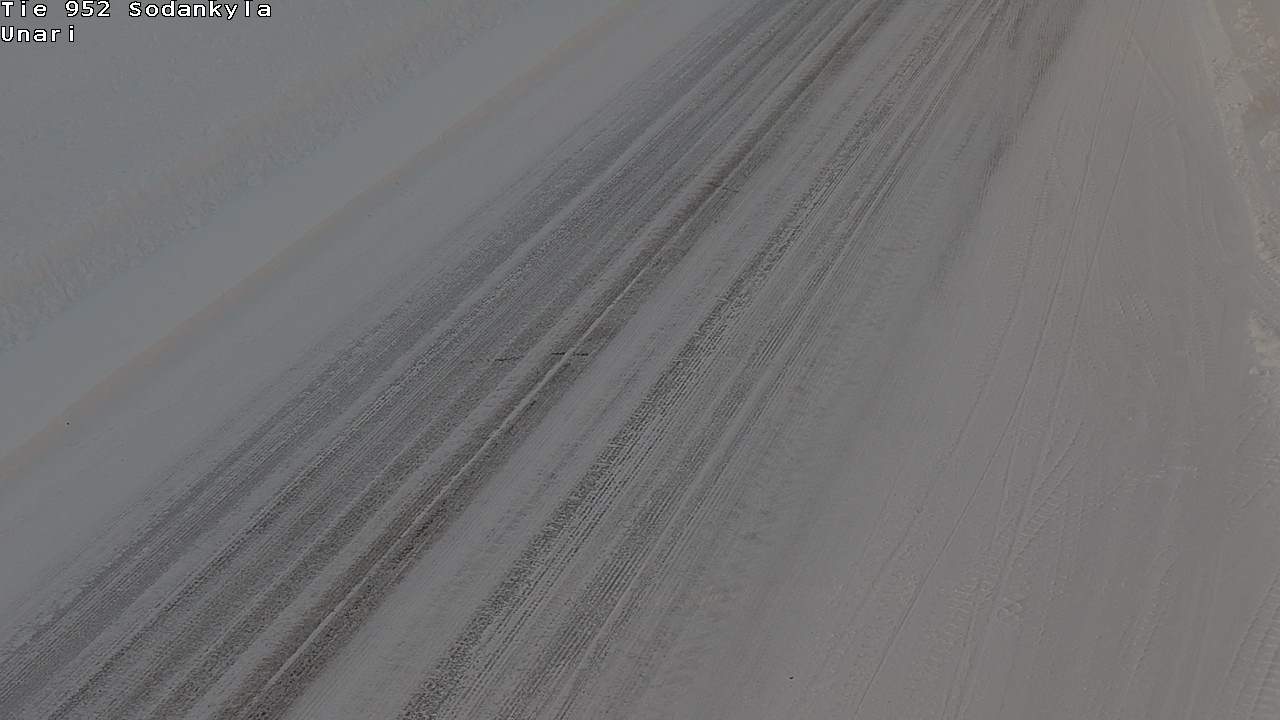 Weather Camera Image Road 952 Sodankylä, Unari, Sodankylä, Lappi