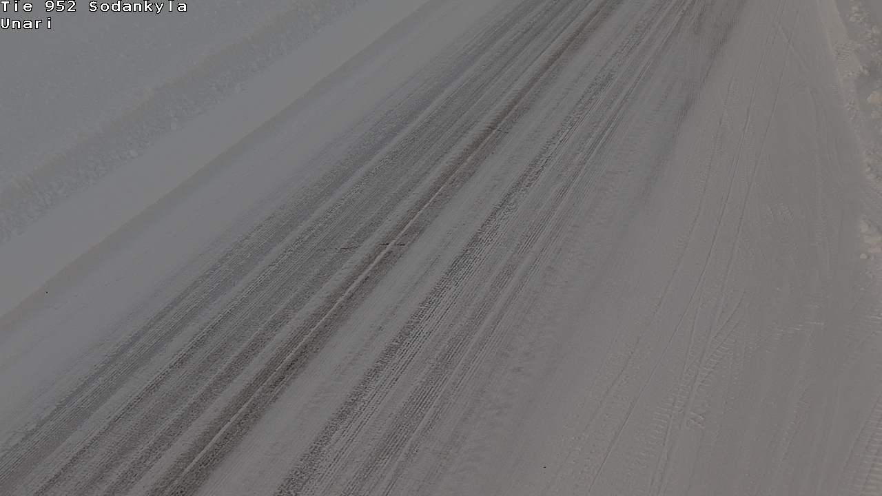 Weather Camera Image Road 952 Sodankylä, Unari, Sodankylä, Lappi