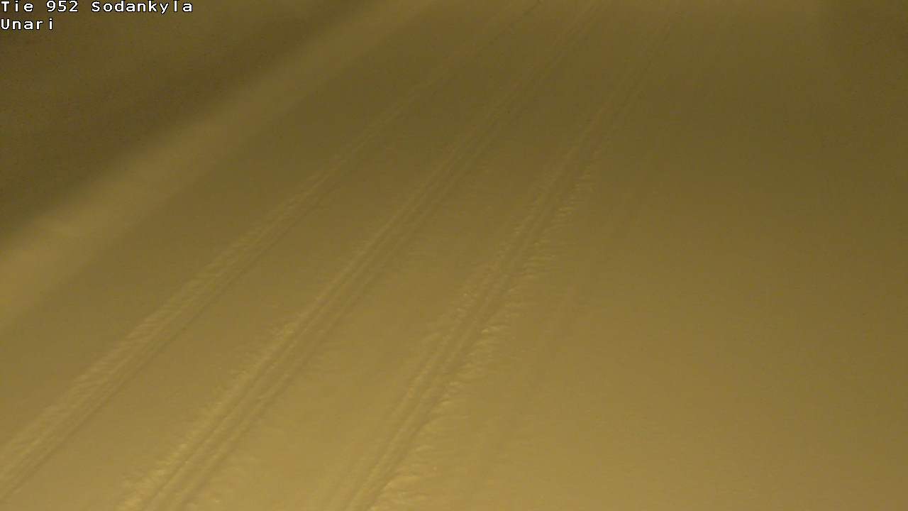 Weather Camera Image Väg 952 Sodankylä, Unari, Sodankylä, Lappi