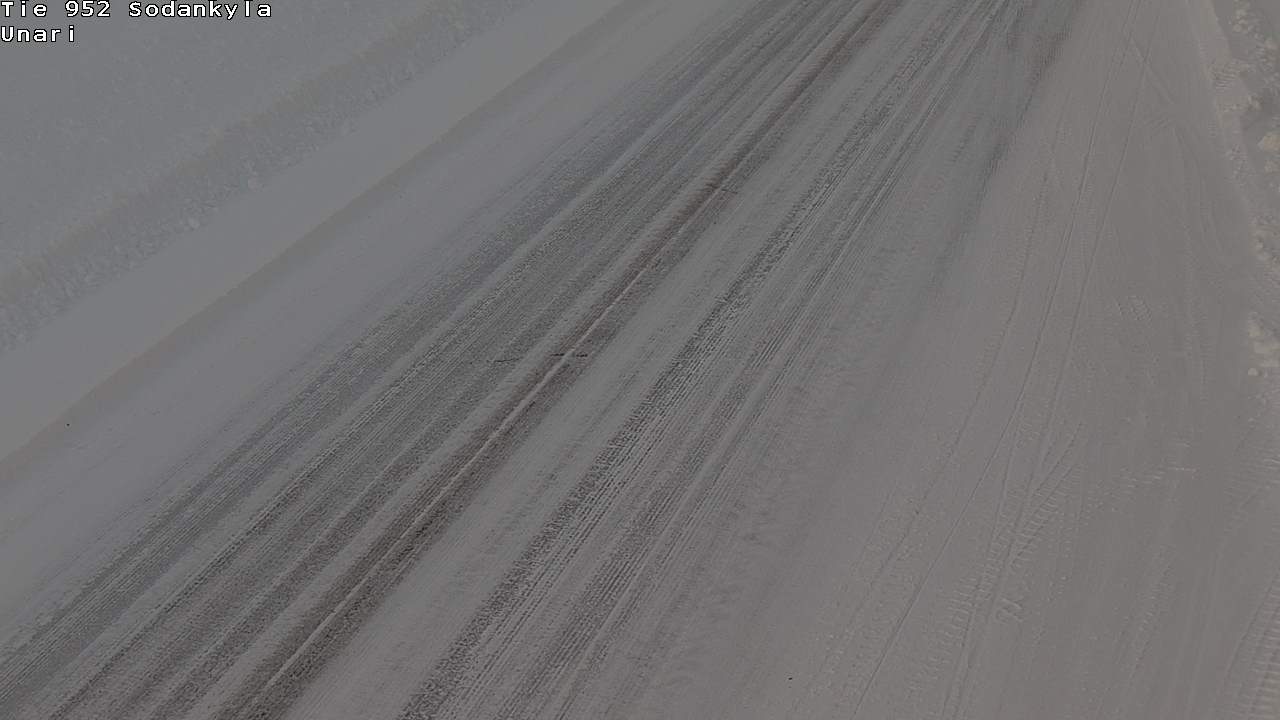 Weather Camera Image Road 952 Sodankylä, Unari, Sodankylä, Lappi