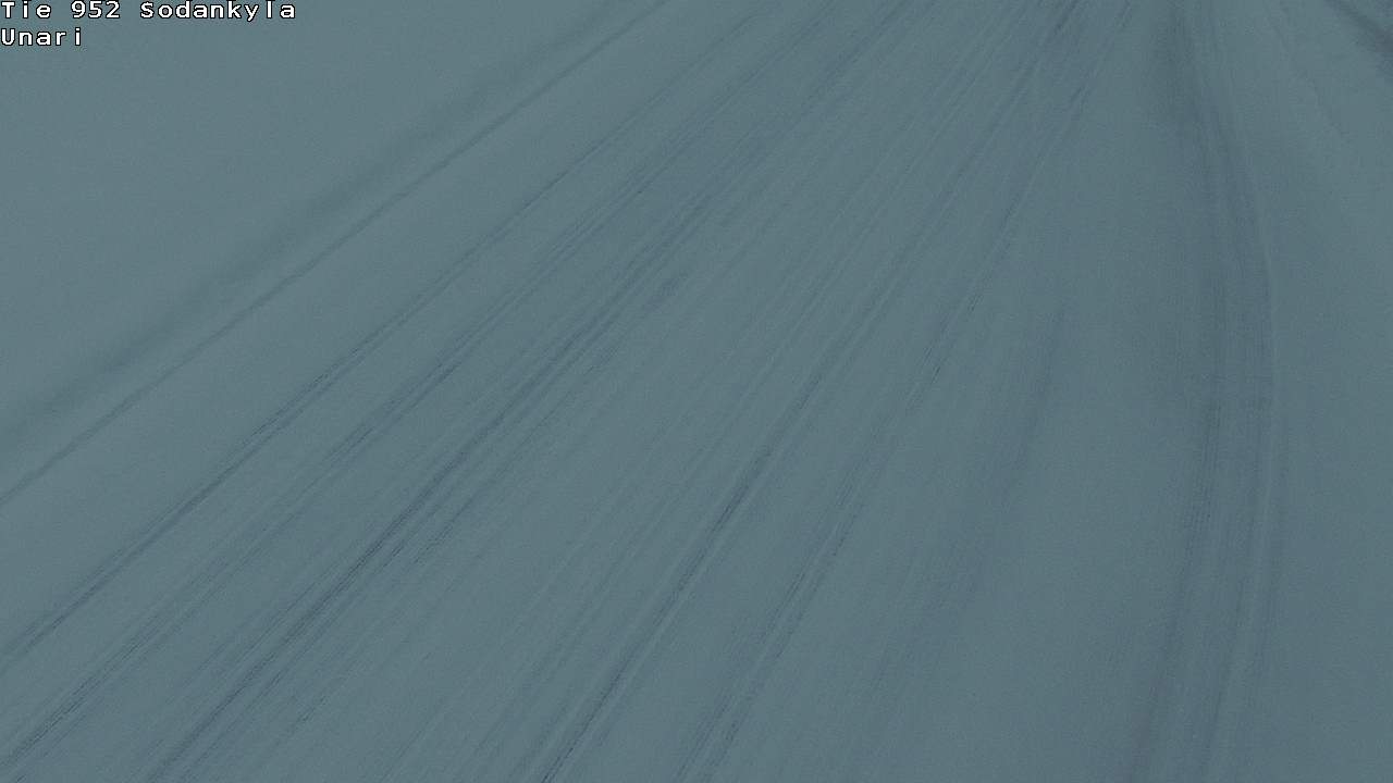 Weather Camera Image Väg 952 Sodankylä, Unari, Sodankylä, Lappi