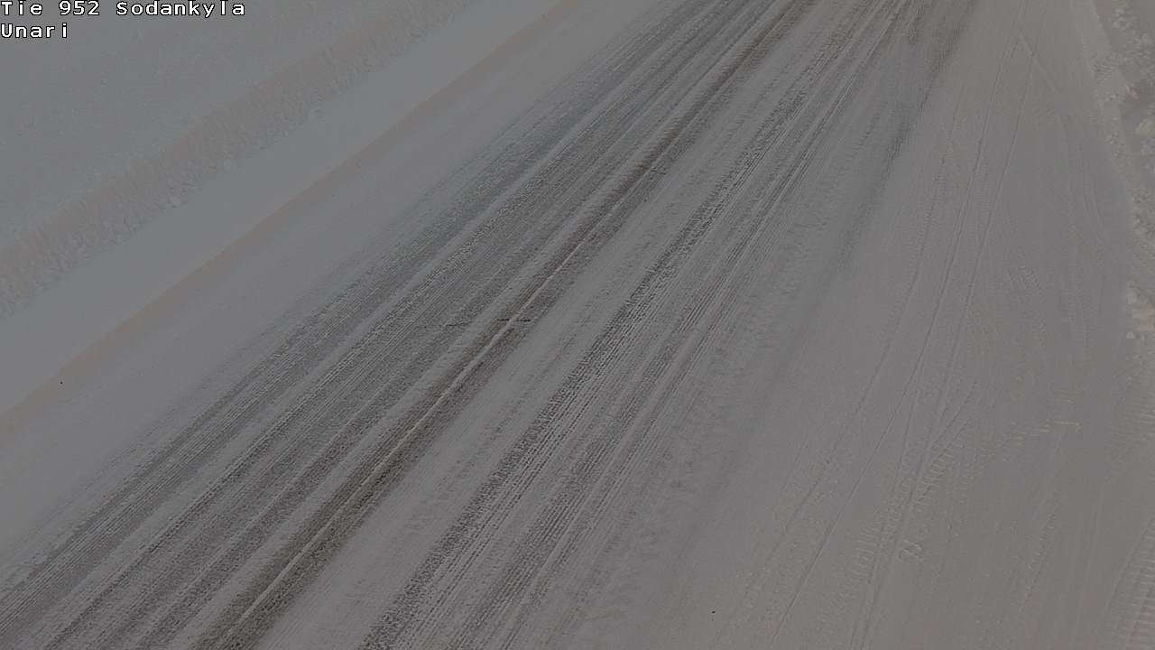 Weather Camera Image Road 952 Sodankylä, Unari, Sodankylä, Lappi