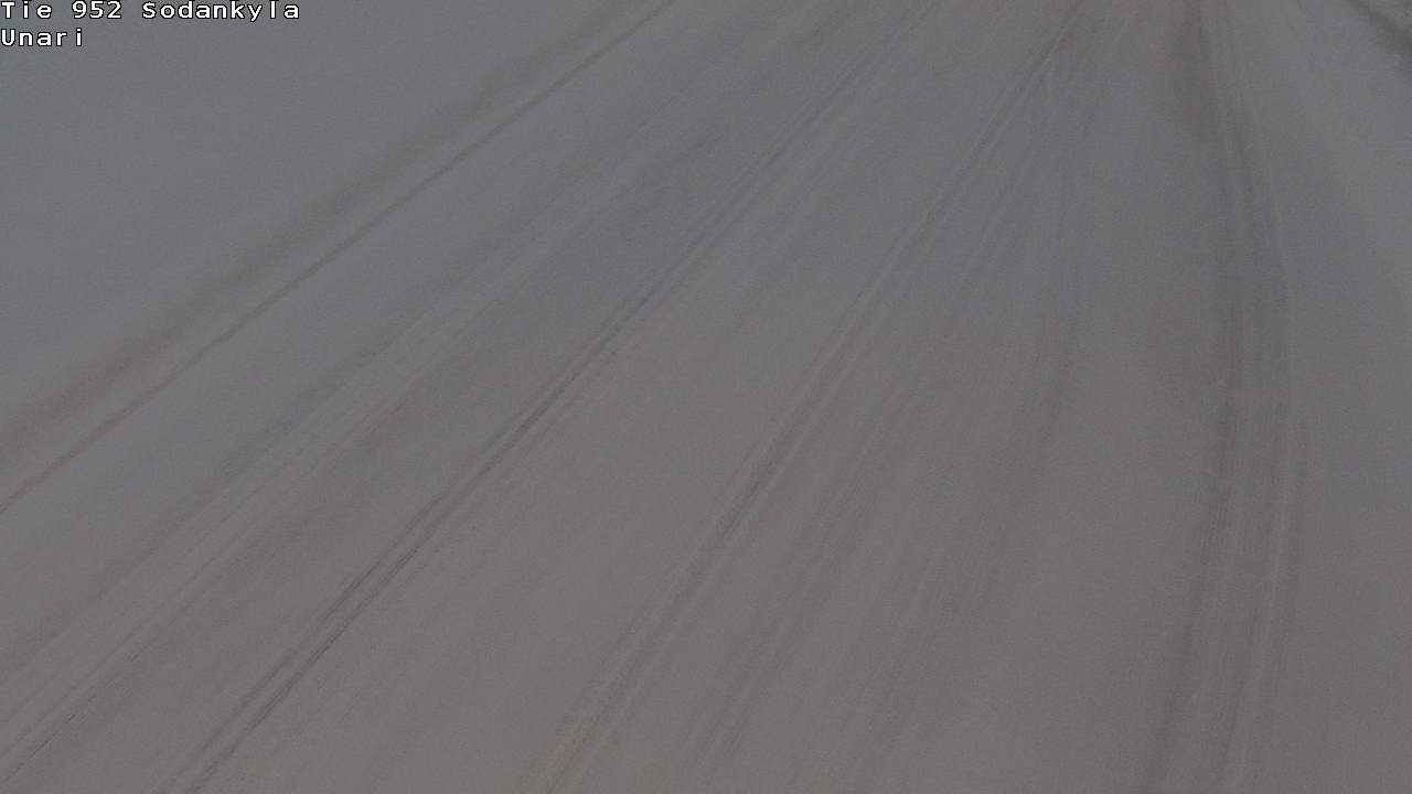 Weather Camera Image Väg 952 Sodankylä, Unari, Sodankylä, Lappi