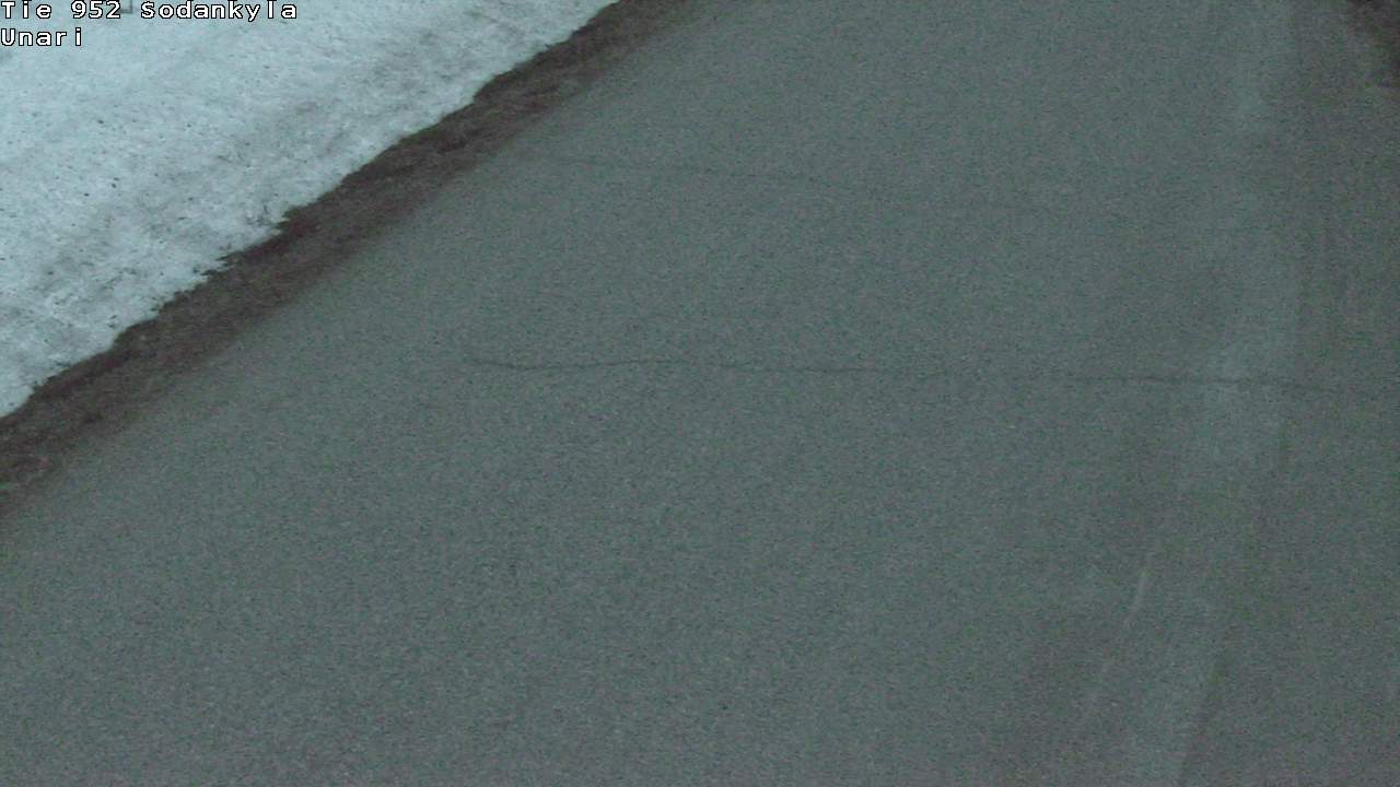 Weather Camera Image Road 952 Sodankylä, Unari, Sodankylä, Lappi
