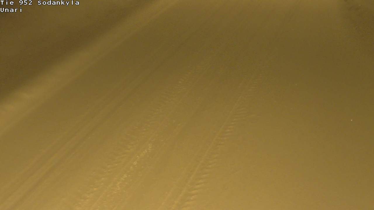 Weather Camera Image Väg 952 Sodankylä, Unari, Sodankylä, Lappi