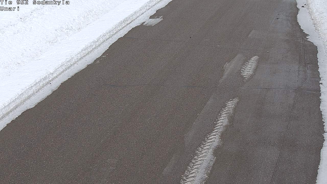 Weather Camera Image Road 952 Sodankylä, Unari, Sodankylä, Lappi