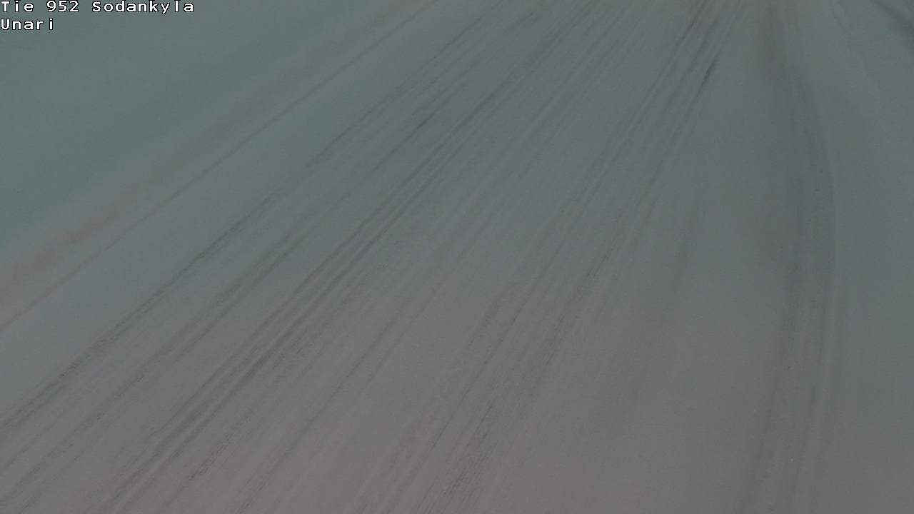 Weather Camera Image Väg 952 Sodankylä, Unari, Sodankylä, Lappi