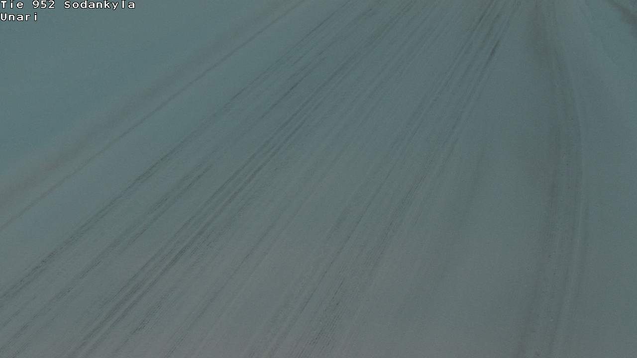 Weather Camera Image Väg 952 Sodankylä, Unari, Sodankylä, Lappi