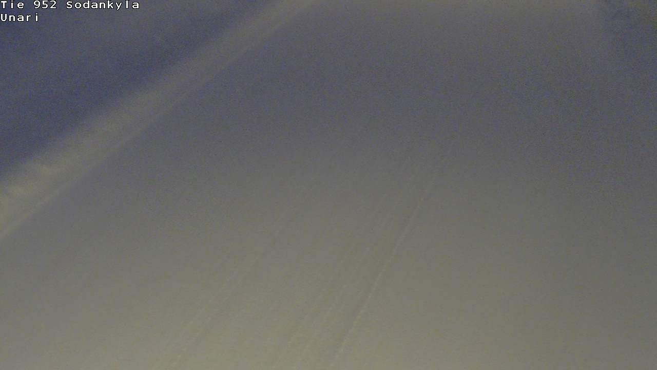 Weather Camera Image Väg 952 Sodankylä, Unari, Sodankylä, Lappi