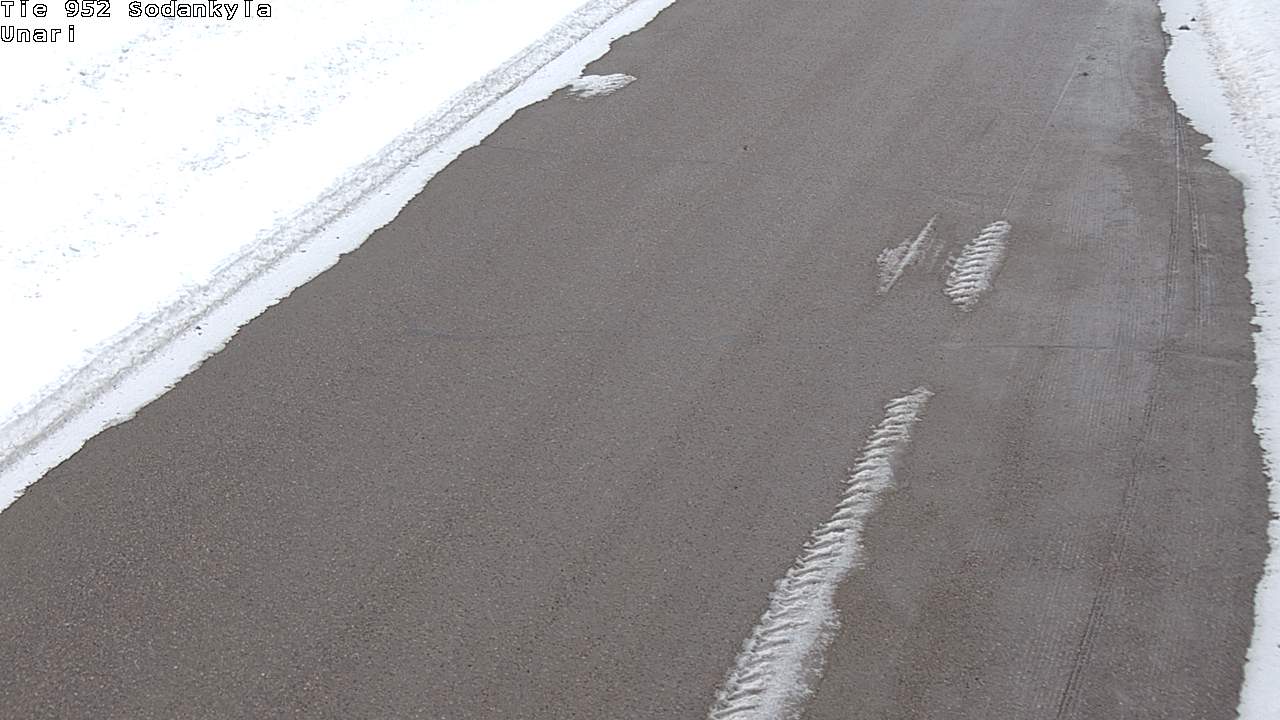 Weather Camera Image Road 952 Sodankylä, Unari, Sodankylä, Lappi