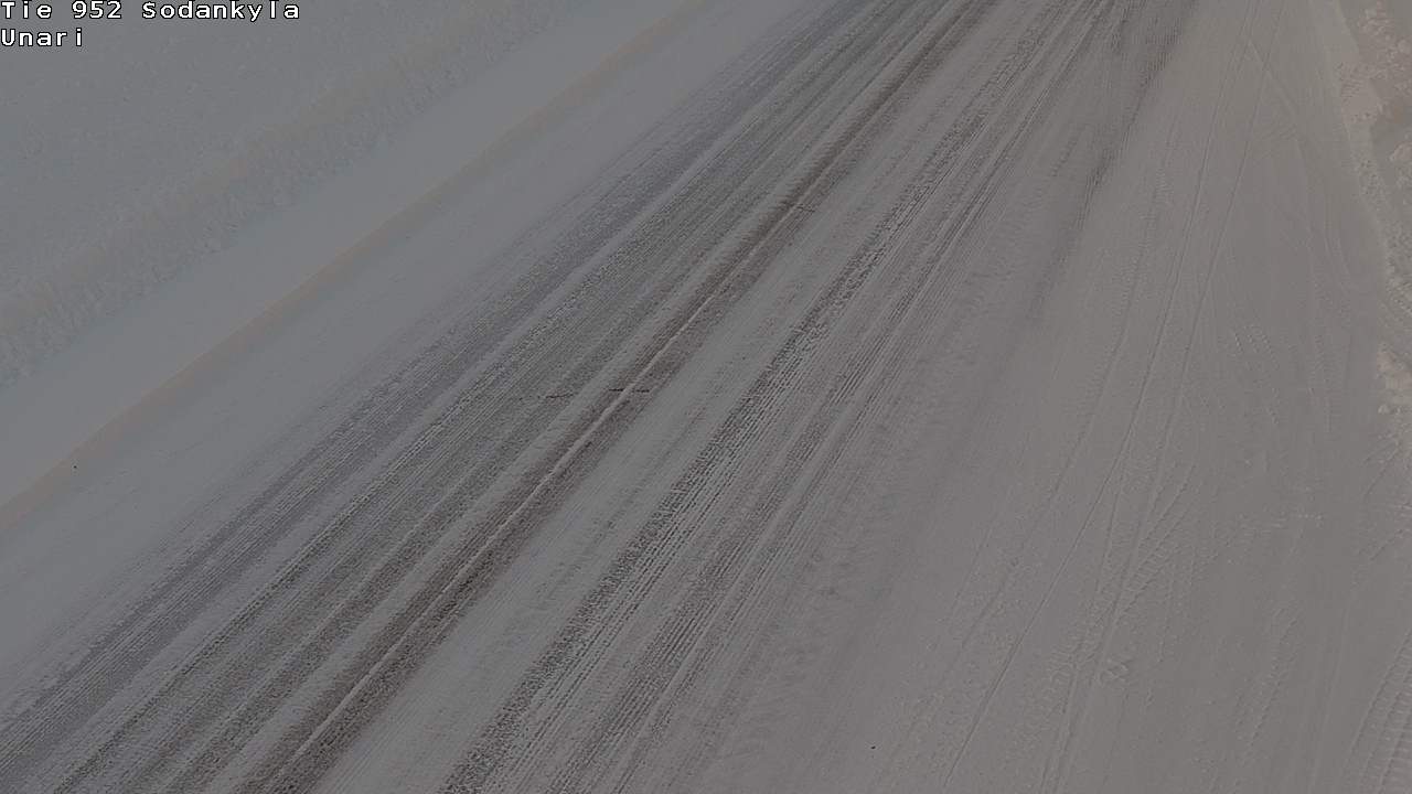 Weather Camera Image Road 952 Sodankylä, Unari, Sodankylä, Lappi