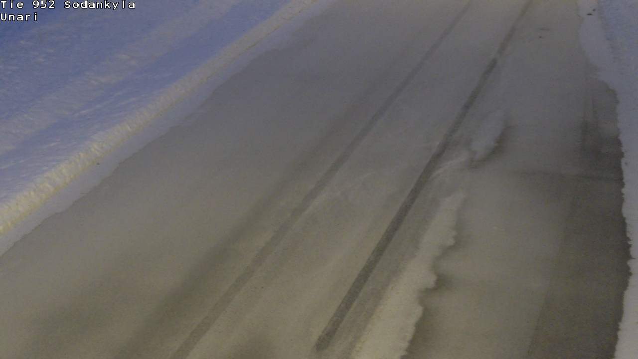 Kelikamerat Kuva Tie 952 SodankyläI Unari, Sodankylä, Lappi