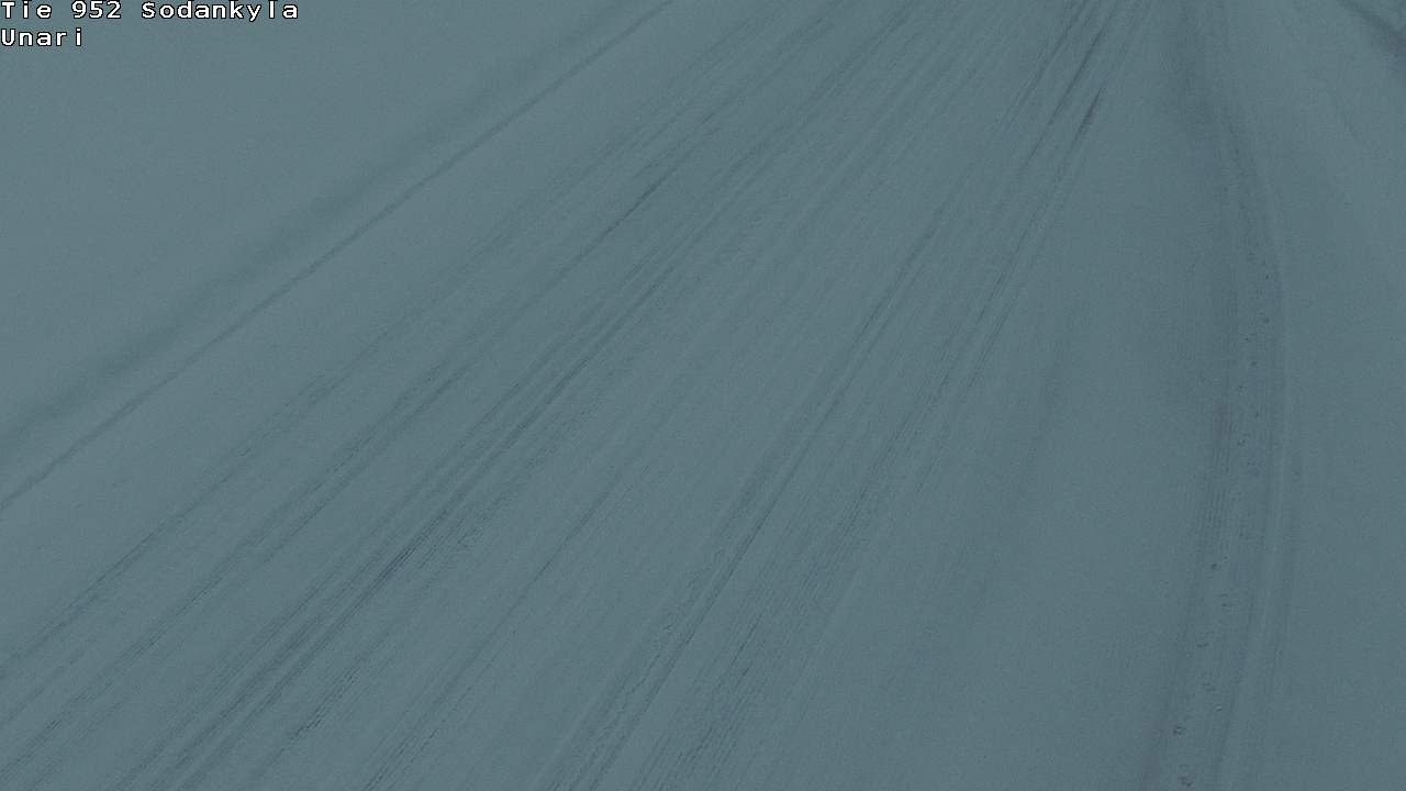 Weather Camera Image Väg 952 Sodankylä, Unari, Sodankylä, Lappi