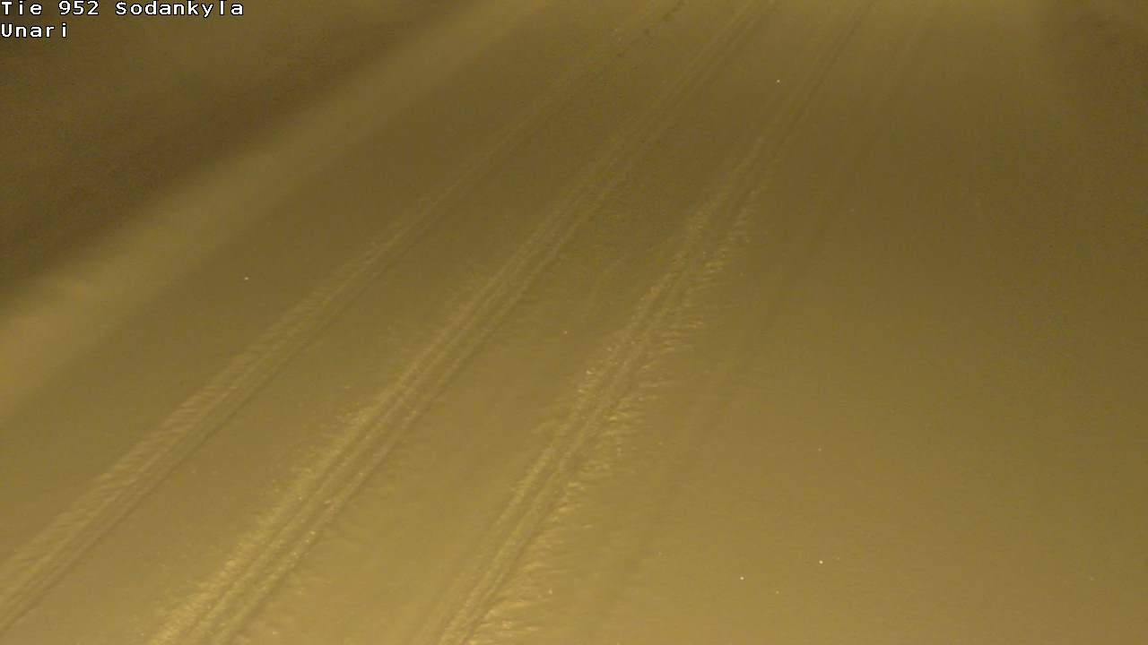 Weather Camera Image Väg 952 Sodankylä, Unari, Sodankylä, Lappi