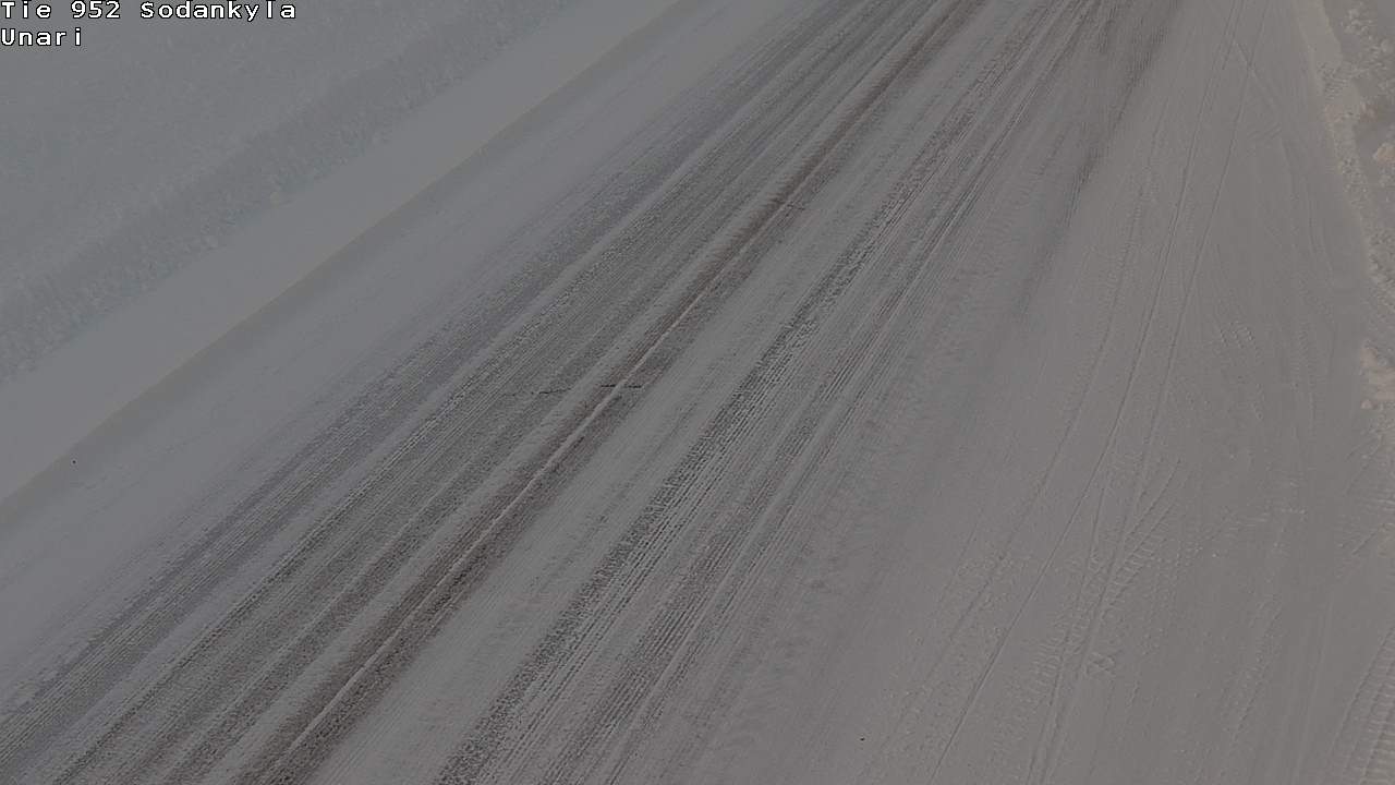 Weather Camera Image Road 952 Sodankylä, Unari, Sodankylä, Lappi