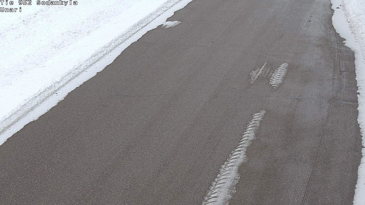 Weather Camera Image Road 952 Sodankylä, Unari, Sodankylä, Lappi