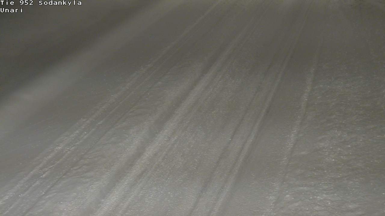 Weather Camera Image Väg 952 Sodankylä, Unari, Sodankylä, Lappi