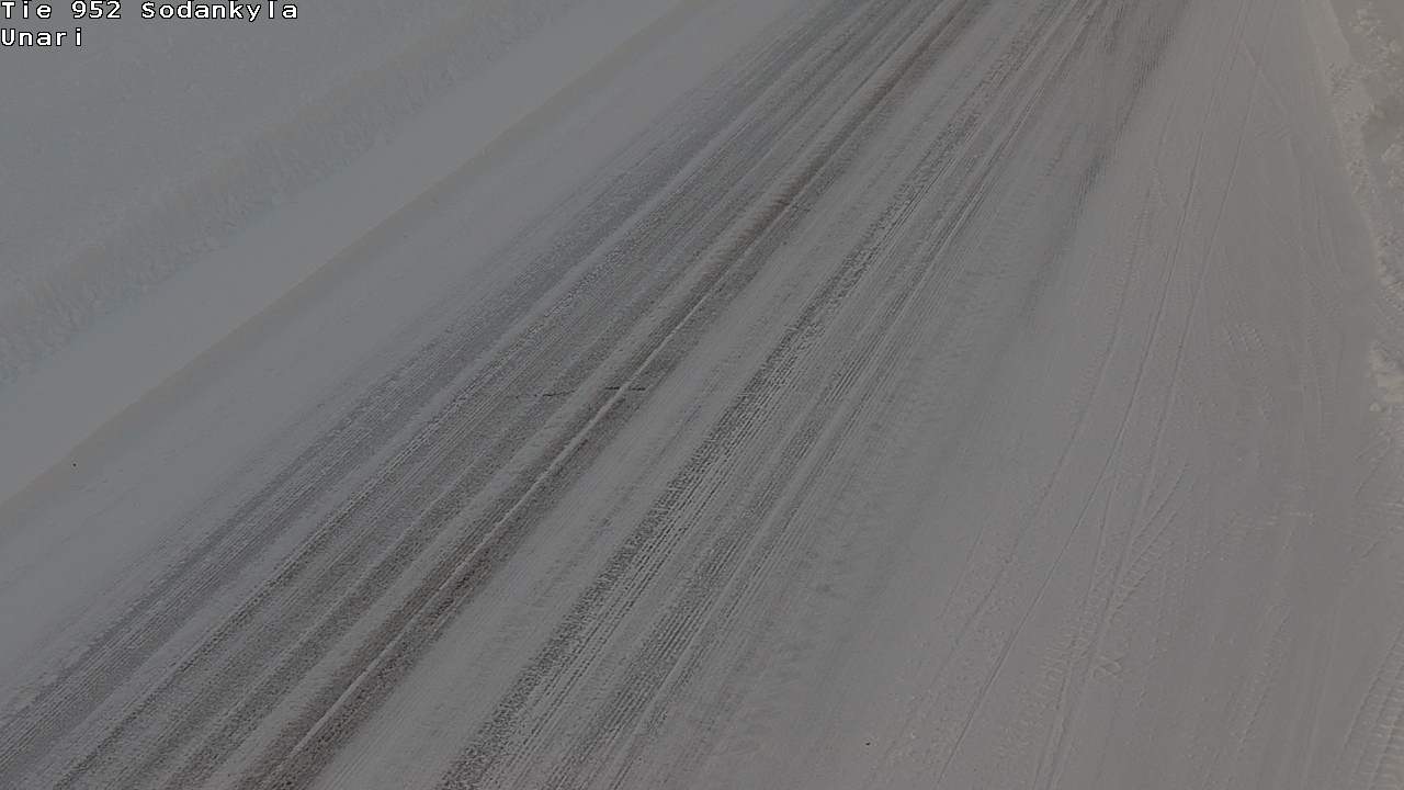 Weather Camera Image Road 952 Sodankylä, Unari, Sodankylä, Lappi