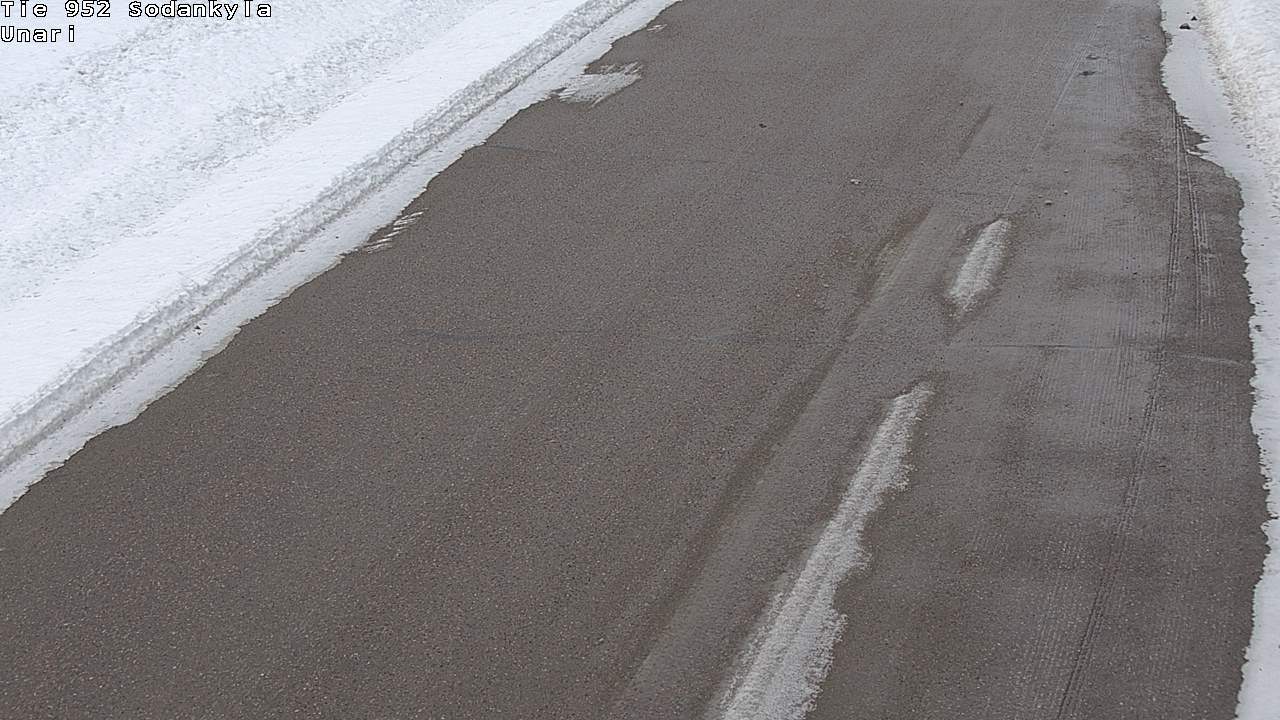 Weather Camera Image Road 952 Sodankylä, Unari, Sodankylä, Lappi