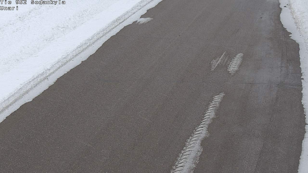Weather Camera Image Road 952 Sodankylä, Unari, Sodankylä, Lappi